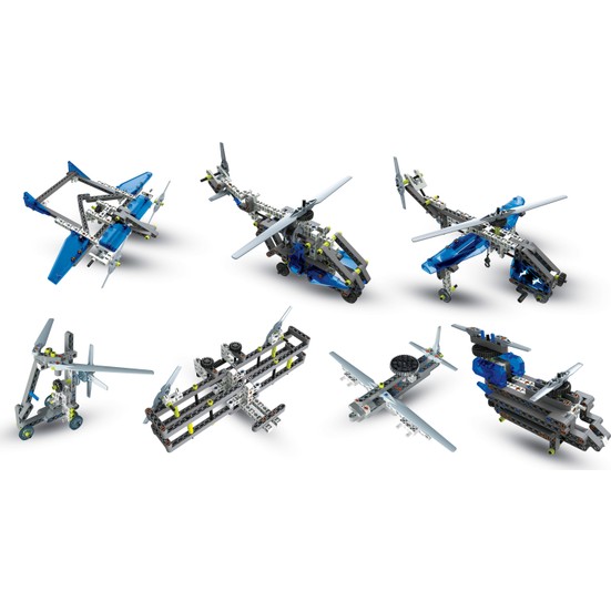 Clementoni Mekanik Laboratuvarı - ​Uçaklar & Helikopterler