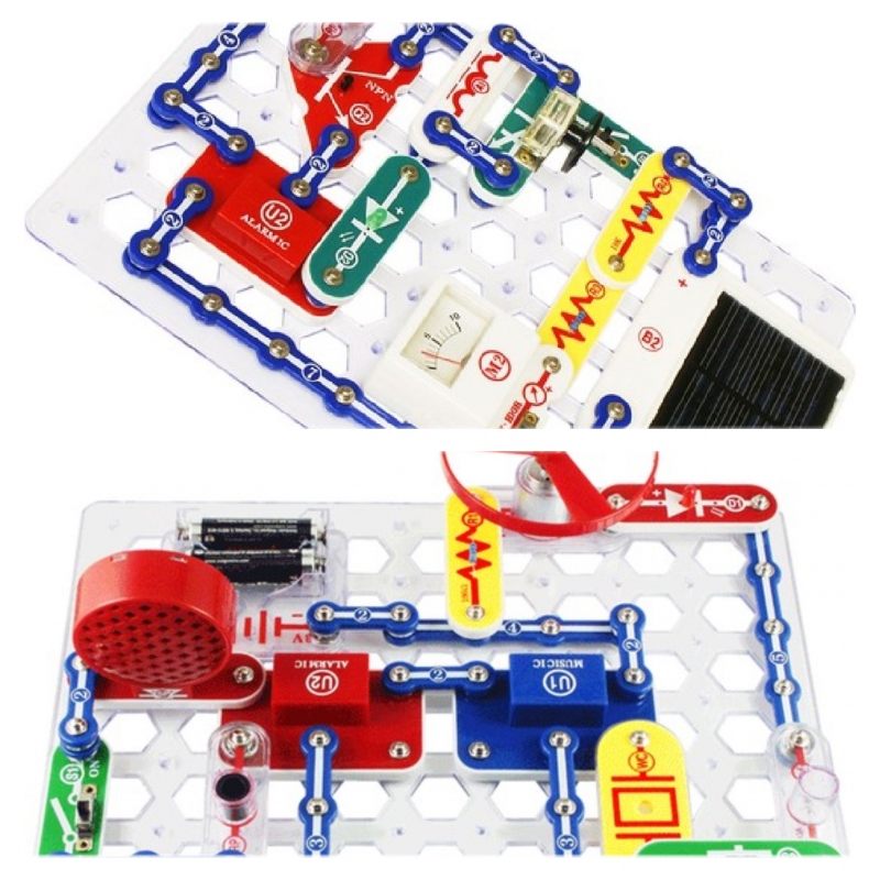 Elenco Snap Circuits Çıtçıt Elektrik Devresi ve 100 Deney Uygulaması