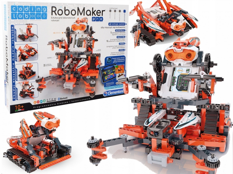Clementoni Coding Lab Robomaker Pro Eğitici Robotbilim Laboratuvarı Eğitimi